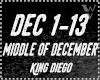 middle of december