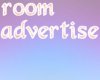 room advertise