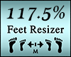 Foot Shoe Scaler 117.5%