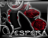 -N- Spiked Roses 2 (red)