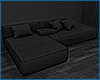 ❥ Black Sofa .