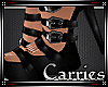 C Black Strappys