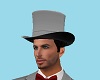 Mourning Hat L grey