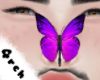 ` Butterfly on nose