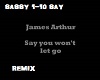 James Arthur1-10say rmix
