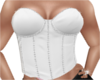 white diamond corset rhi