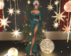TealGreen Elegant Gown