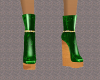 [SL] Green Print Boots