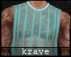 [K] MENS MESH W TATTOOS