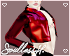 femboy red holo jacket