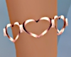 Rose Gold Heart Bracelet