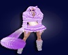 Purple Ice Skirt Furry