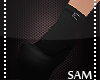 SAM|Heels+socks black