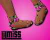 LilMiss Floral Sandals