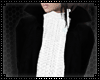 Black Coat+White Sweater