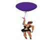 purple animated balloon