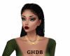 GHDB  Gold Necklace