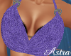 *AL* Purple Drape Top