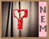 NEM' Letters Heart T