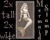 Vintage Mermaid Stamp 2x