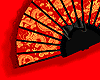 𝒻 kimono red fan