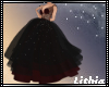 L| Red & Black Gown