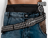 camo jeans + belt CH
