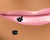 lip piercing R black 