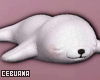 Baby Seal Plushie Deco