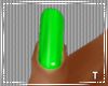 T l Lime Nails Dainty