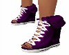PURPLE SNEAKER HEELS