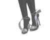 Weekender - Silver heels
