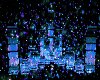 Blue effect DJ