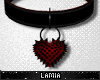 L: Spiked Heart Collar F