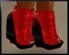 ~T~Red/Bk Lases Boots