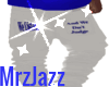WLAWDJ WHITE/BLUE