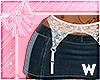 w. mini skirt w/ lace v4