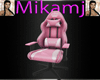 pink games chair