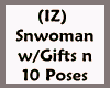 (IZ) Snowman Gifts Poses