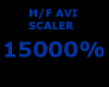 15,000% M/F SCALER