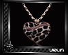 ⱴ Bronze Leopard Heart