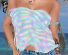 Draped Top - Holographic