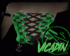 Green Check Corset