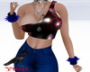 RED Busty Top YMN