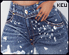ʞ- Splatterd Jeans.