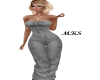 A GREY OVERALL