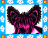 Furry Neon Rave Pink and Black toxic Girl