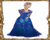 B2U Blue Lace Gown RL