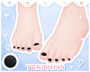 [T] Wiggly toes Black