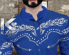 Blue Cowboy Shirt